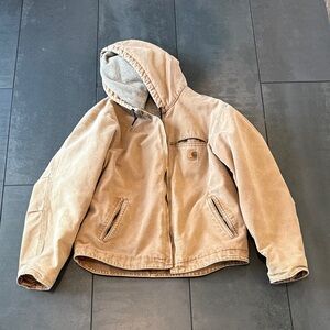 Carhartt Brown Hooded Jacket